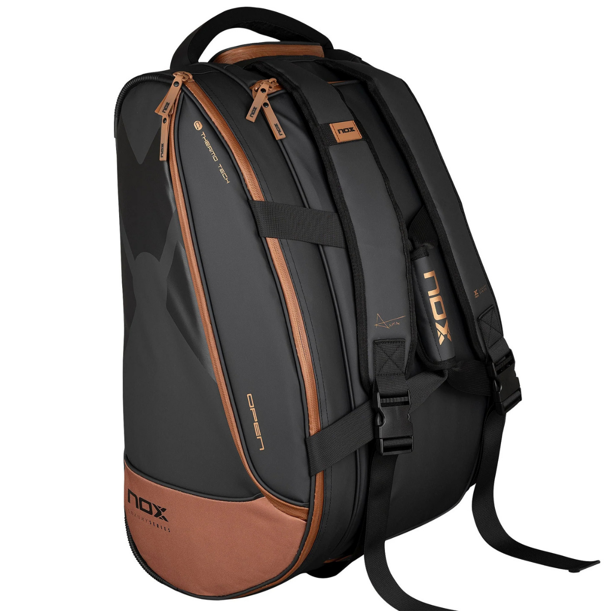 PALETERO NOX LUXURY OPEN SERIES NEGRO/MARRÓN
