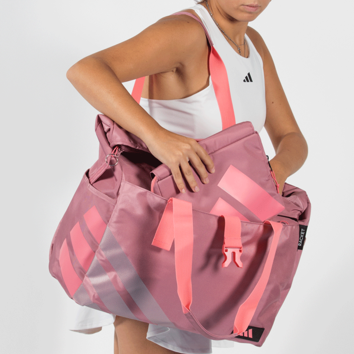 BOLSA ADIDAS WEEKEND PINK 2026