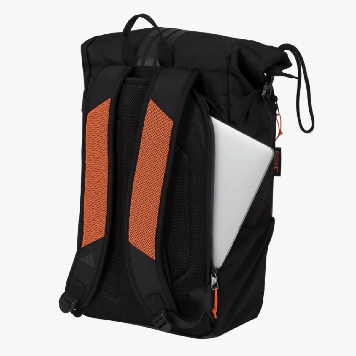 MOCHILA ADIDAS MULTIGAME NEGRA/NARANJA 3.4